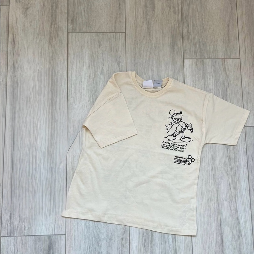Cream Zara x Disney Graphic Kids T-Shirt